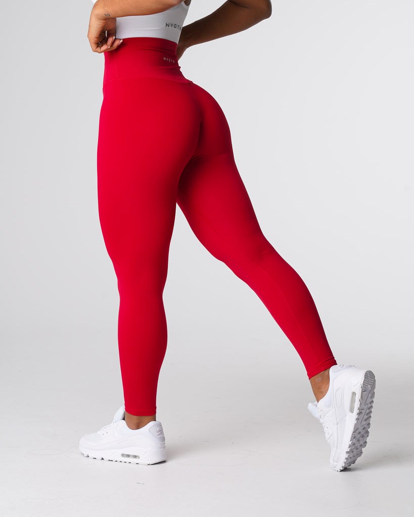 NVGTN Signature 2.0 Leggings Červené | AZG-813925