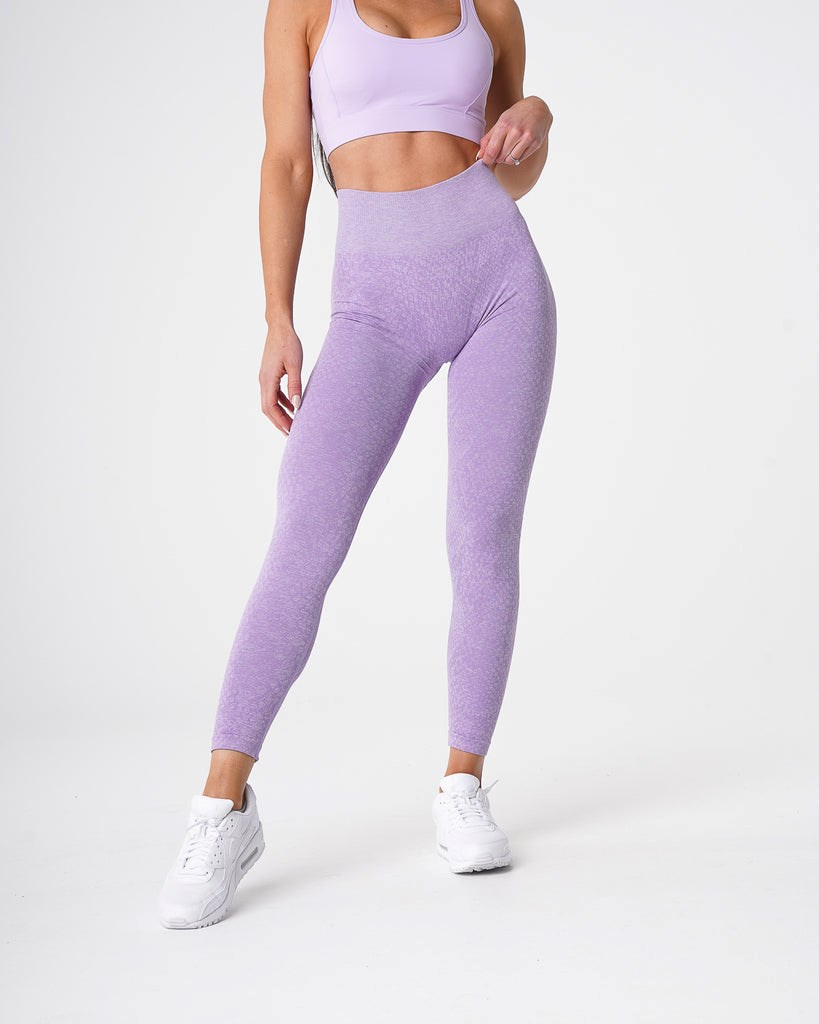 NVGTN Snakeskin Seamless Leggings Lilac | XVS-503924