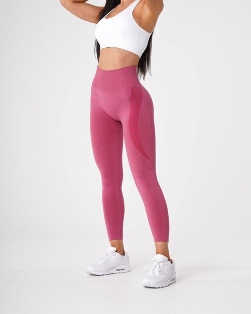 NVGTN Contour Seamless Leggings Crimson | HAY-205673