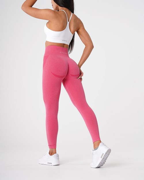 NVGTN Contour Seamless Leggings Ruzove | SDT-269401