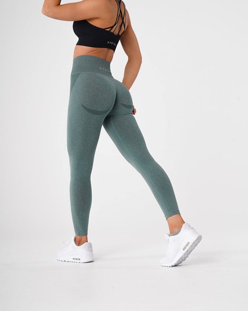 NVGTN Contour Seamless Leggings Zelene | RJP-289035