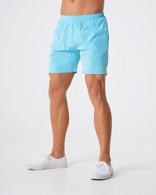 NVGTN Flex Shorts Aqua | AOG-315968