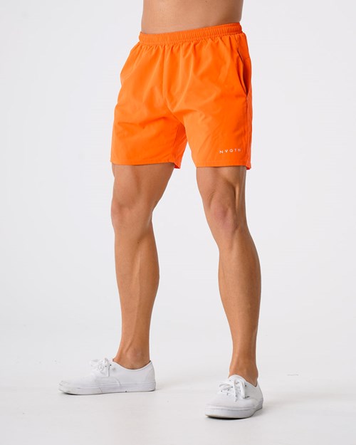 NVGTN Flex Shorts Oranžové | FOB-682794