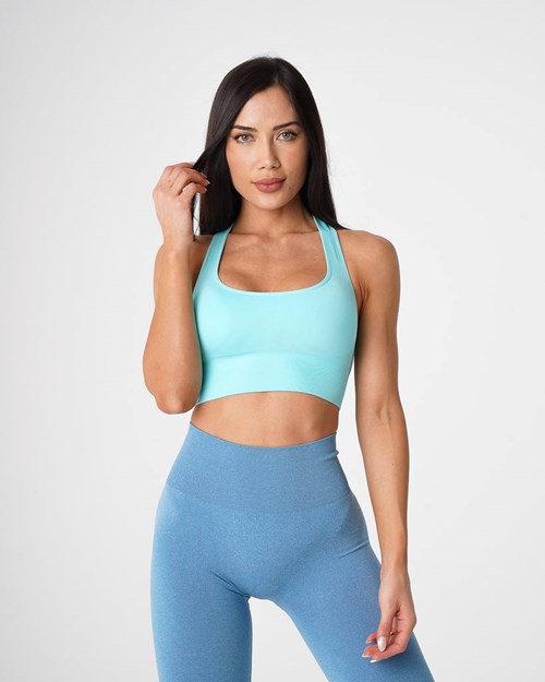 NVGTN Ignite Seamless Bra Aqua | WMQ-857960