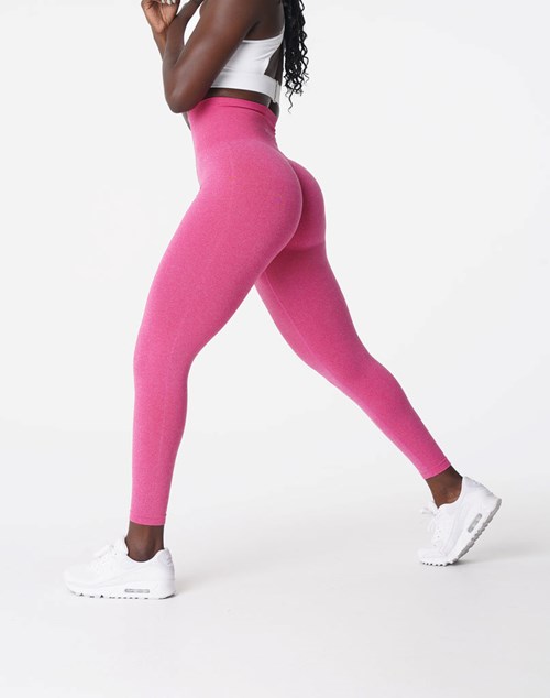 NVGTN NV Seamless Leggings Fuchsie | HAX-237458