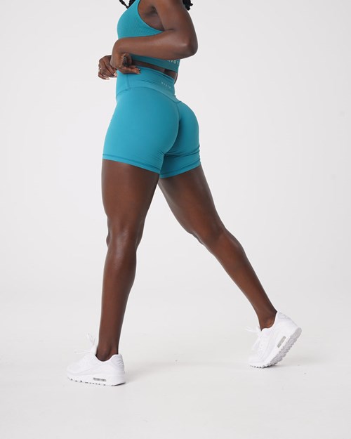 NVGTN Signature 2.0 Shorts Teal | RKX-183506