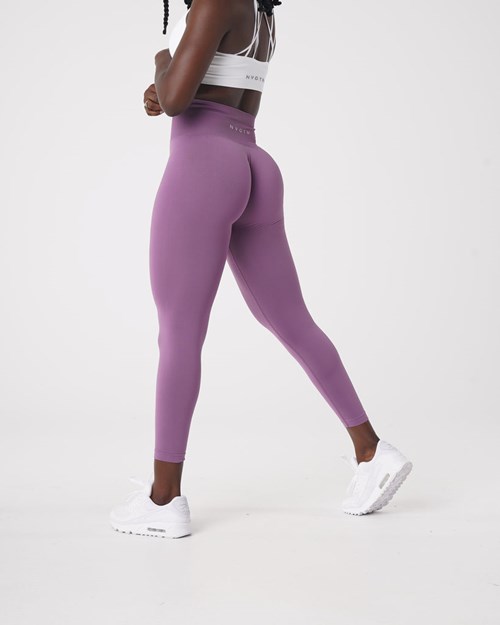 NVGTN Solid Seamless Leggings Orchid | DXK-763941